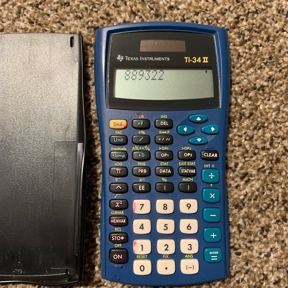 Texas Instrument TI-34 II - Picture 4 of 5